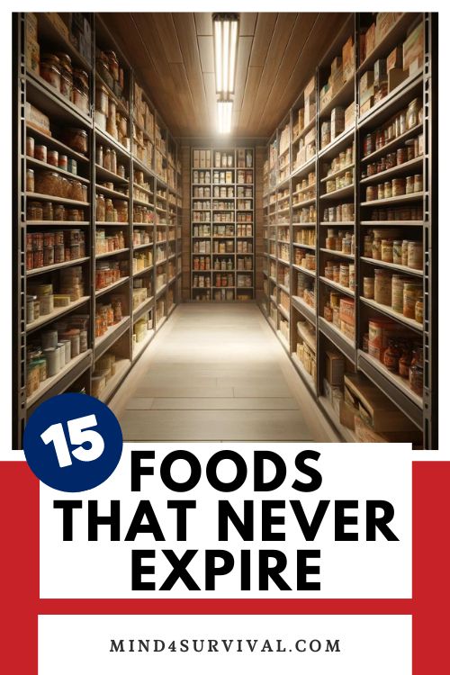 15 Foods to STOCKPILE That NEVER Expire!