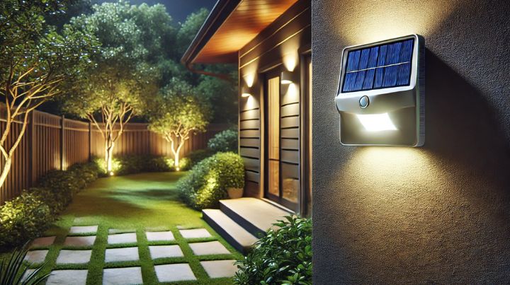 Solar Powered Light for security