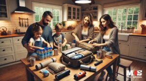 Survival family prepping emergency supplies