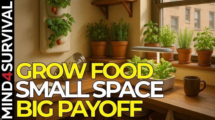 How to Grow Food in Small Spaces